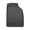 TPE Fußmatten Auto für Microcar M. Go Hatchback (2015-....) - alle Modelle - schwarz Automatten Autoteppiche