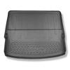 Kofferraumwanne für Nissan X-Trail IV (T33) e-Power SUV (09.2022-....) - Kofferraummatte rutschfest Schutzmatte - 7 Sitze; 3. Reihe umgelegt