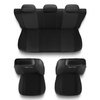 Universal Sitzbezüge Auto für Peugeot 307 I, II (2001-2012) - Autositzbezüge Schonbezüge für Autositze - TG-G