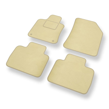 Fußmatten Auto für Peugeot 508 II Limousine, SW (2018-....) - Premium Velours be