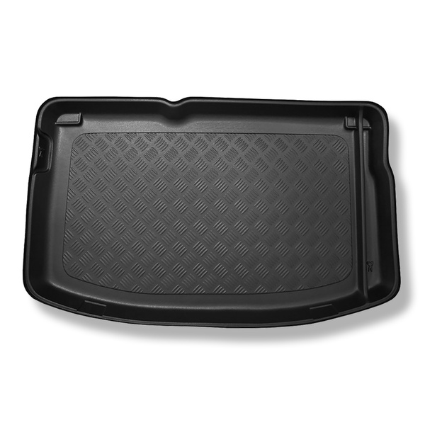 Kofferraumwanne für Citroen C3 II Hatchback (2009-12.2016) - Kofferraummatte rutschfest Schutzmatte - für alle Modelle (Notrad / mit Zugangsrad od. Pannenset / mit und ohne Soundsystem)