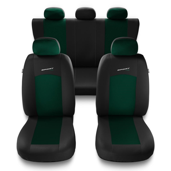 Universal Sitzbezüge Auto für Suzuki Ignis I, II, III (2000-....) - Autositzbezüge Schonbezüge für Autositze - S-GR