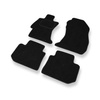 Fußmatten Auto für Subaru XV SUV (2012-2017) - schwarze Automatten Autoteppiche