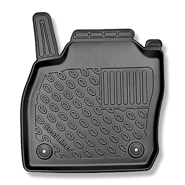 Set Kofferraumschale und angepasste Autoteppiche TPE für: Volkswagen T-Cross Crossover (04.2019-....) - unterer Kofferraum;beweglicher Boden in der niedrigsten Stellung