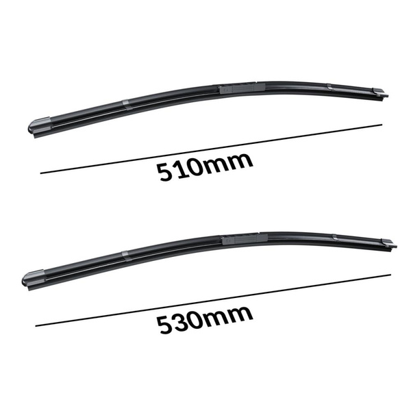Vordere Scheibenwischer für Volkswagen New Beetle Hatchback, Cabriolet (01.1998-12.2010) - Wischerblätter Flach