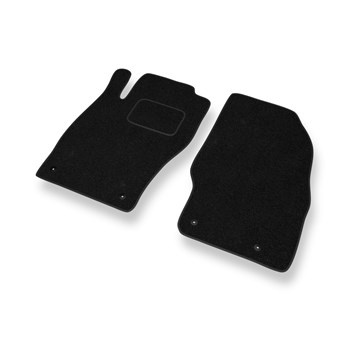 Fußmatten Auto für Opel Corsa D Hatchback (2006-2014) - schwarze Automatten Auto