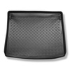 Kofferraumwanne für Volkswagen Caddy Life, Comfortline, Trendline Kombi (2004-10.2020) - Kofferraummatte rutschfest Schutzmatte - 5-Sitzer; mit Plastikverkleidung auf den Kofferraumwänden