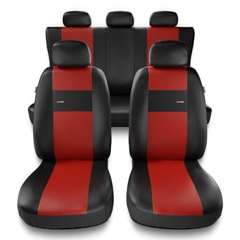 Universal Sitzbezüge Auto für Peugeot 306 (1993-2003) - Autositzbezüge Schonbezüge für Autositze - XL-RD