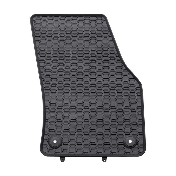 Gummifußmatten Auto für Seat Ateca SUV (2016-....) - Gummimatten Gummi Fußmatten - schwarz - 4 Stk.