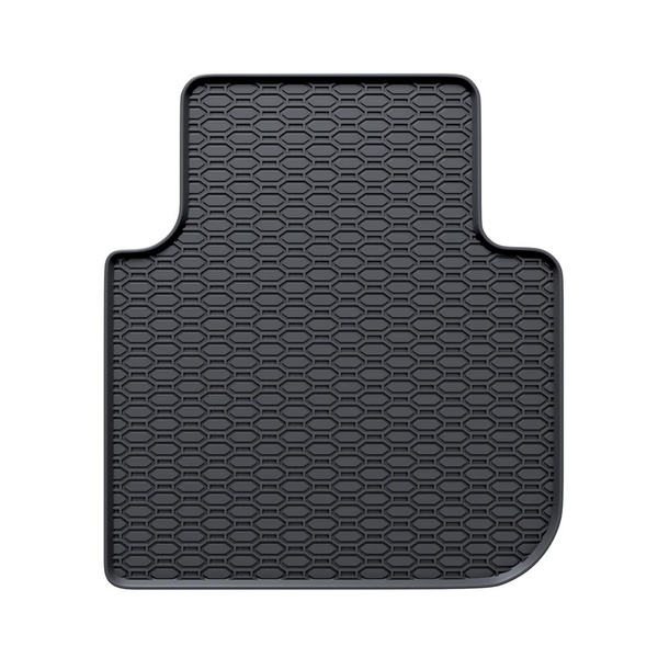 Gummifußmatten Auto für Volkswagen Tiguan Allspace SUV (2017-....) - Gummimatten Gummi Fußmatten - schwarz - 4 Stk.