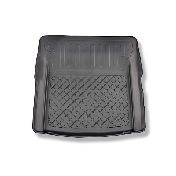 Kofferraumwanne für Volvo S60 III Limousine (10.2018-....) - Kofferraummatte rutschfest Schutzmatte - vertiefte Ladeflaeche; mit doppeltem Ladeboden; nicht fuer Plug-in Hybrid