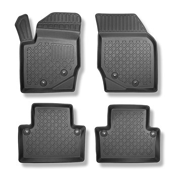 TPE Fußmatten Auto für Volvo XC90 I SUV (2002-04.2015) - schwarz Automatten Auto