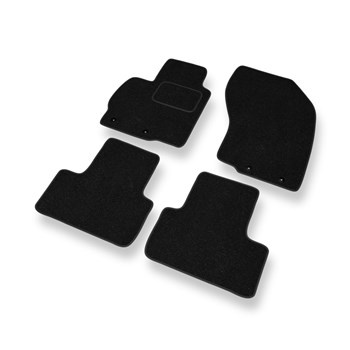 Fußmatten Auto für Mitsubishi ASX SUV (2010-2021) - schwarze Automatten Autotepp