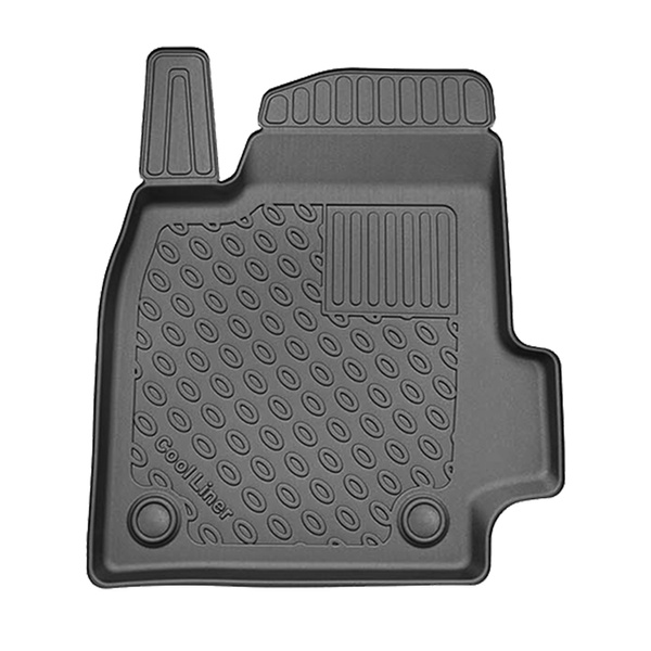 TPE Fußmatten Auto für Leapmotor T03 Hatchback (2024-....) - schwarz Automatten Autoteppiche