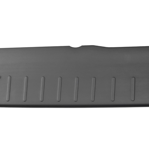 Schwarzer Ladekantenschutz für die hintere Stoßstange Mercedes-Benz V Klasse W447 Van (2014-....)