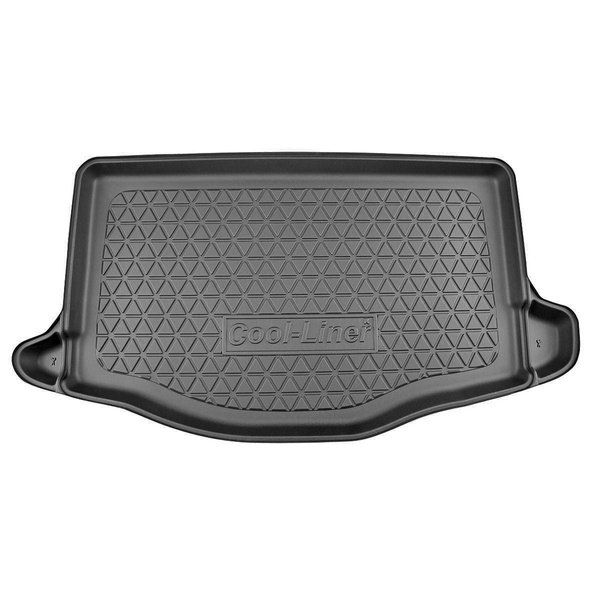 Kofferraumwanne für SsangYong Tivoli X150 SUV (01.2020-2025) - Kofferraummatte rutschfest Schutzmatte - erhoehte Ladeflaeche (mit variablem Ladeboden); Ausbuchtungen abschneidbar