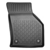 TPE Fußmatten Auto für Seat Leon III Hatchback (11.2012-02.2020) - schwarz Automatten Autoteppiche