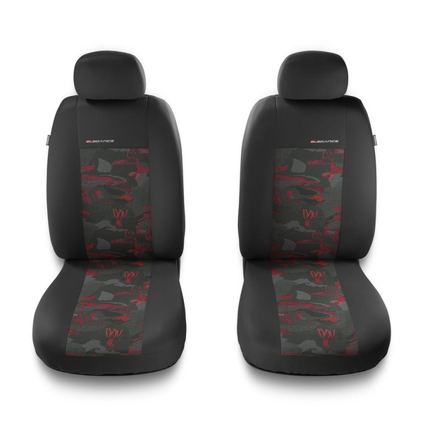 Universal Sitzbezüge Auto für Daewoo Leganza (1997-2002) – Vordersitze Autositzbezüge Schonbezüge – 2UNE-RD