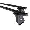 Aluminium-Dachträger für Volvo XC60 (2008-2017) - schwarz Dachträger Dachgepäckträger - integrierte Relinge