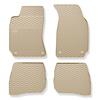 Gummifußmatten Auto für Volkswagen Passat B5 (1996-2005) - Gummimatten Gummi Fußmatten - beige