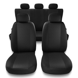 Universal Sitzbezüge Auto für BMW 3er E30, E36, E46, E90, F30, G20, G21 (1982-2019) - Autositzbezüge Schonbezüge für Autositze - PF-G