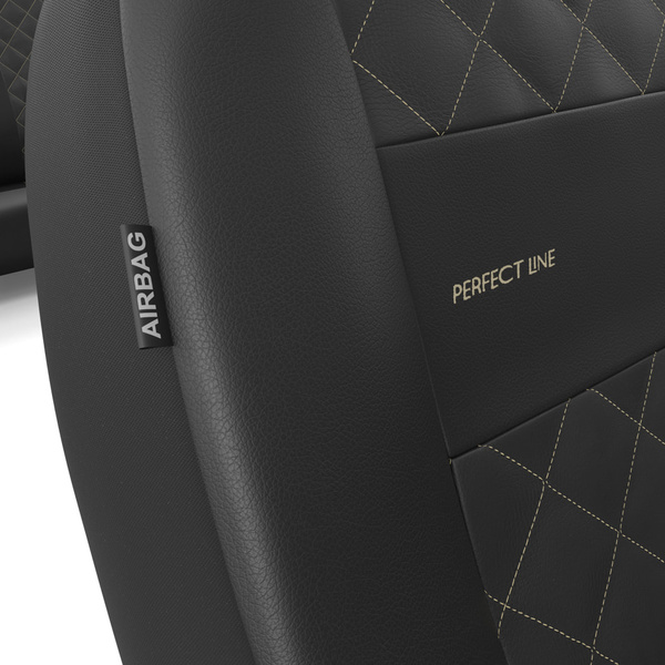 Universal Sitzbezüge Auto für Alfa Romeo Giulia (2015-....) - Autositzbezüge Schonbezüge für Autositze - PRF-BE