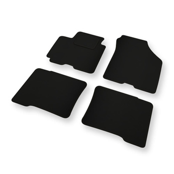 Fußmatten Auto für Suzuki Swift VI Hatchback (2017-2024) - schwarze Automatten A