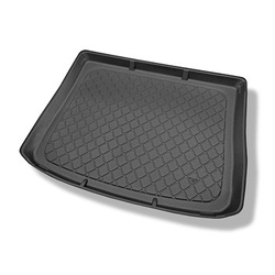Kofferraumwanne für Volkswagen Tiguan I SUV (07.2007-04.2016) - Kofferraummatte rutschfest Schutzmatte - Ladeboden oben (gerade Ladefläche)