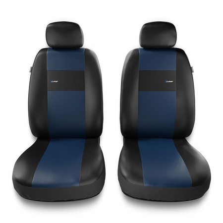Universal Sitzbezüge Auto für Ford Transit Connect I, II, III, IV (2009-....) - Autositzbezüge Schonbezüge für Autositze - 2XL-BL