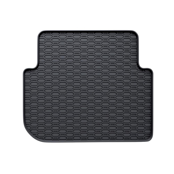 Gummifußmatten Auto für Volkswagen Touran I MPV (2003-2010) - Gummimatten Gummi Fußmatten - schwarz - 4 Stk.