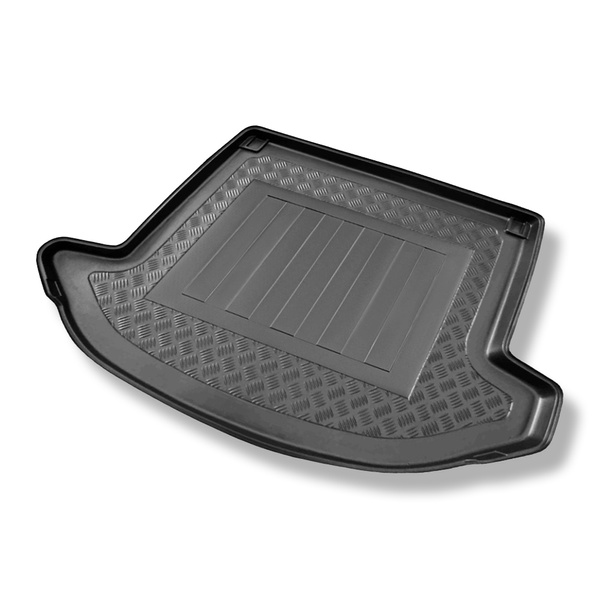 Kofferraumwanne für Kia Carens III MPV (11.2006-12.2012) - Kofferraummatte rutschfest Schutzmatte - 5-/7-Sitzer; 3. Reihe umgelegt