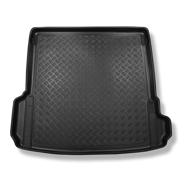 Kofferraumwanne für Audi Q7 4M SUV (06.2015-....) - Kofferraummatte rutschfest Schutzmatte - 5-/7-Sitzer (3. Reihe umgelegt); auch für Modelle mit Varioschienen