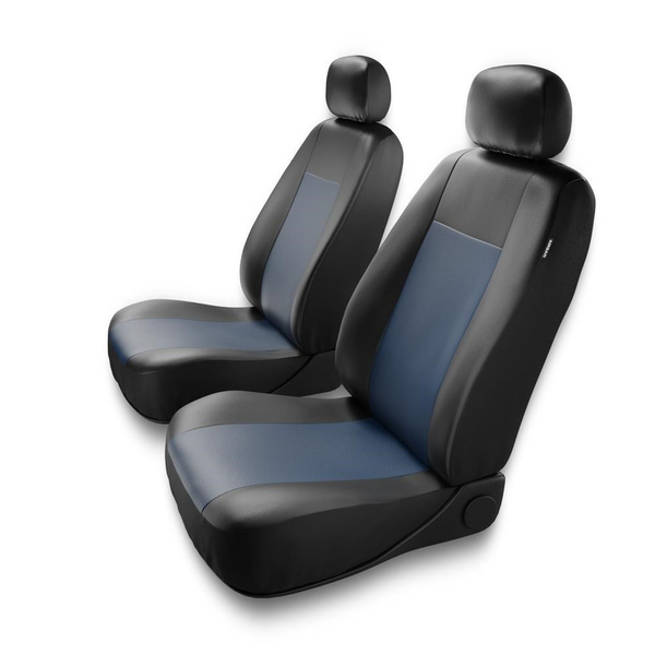 Universal Sitzbezüge Auto für Daewoo Leganza (1997-2002) – Vordersitze Autositzbezüge Schonbezüge – 2CM-BL