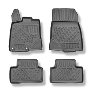 TPE Fußmatten Auto für Peugeot 3008 III (electric) SUV (04.2024-....) - schwarz 