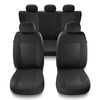 Universal Sitzbezüge Auto für BMW 5er E34, E39, E60, E61, F10, G30, G31 (1988-2019) - Autositzbezüge Schonbezüge für Autositze - MD-2