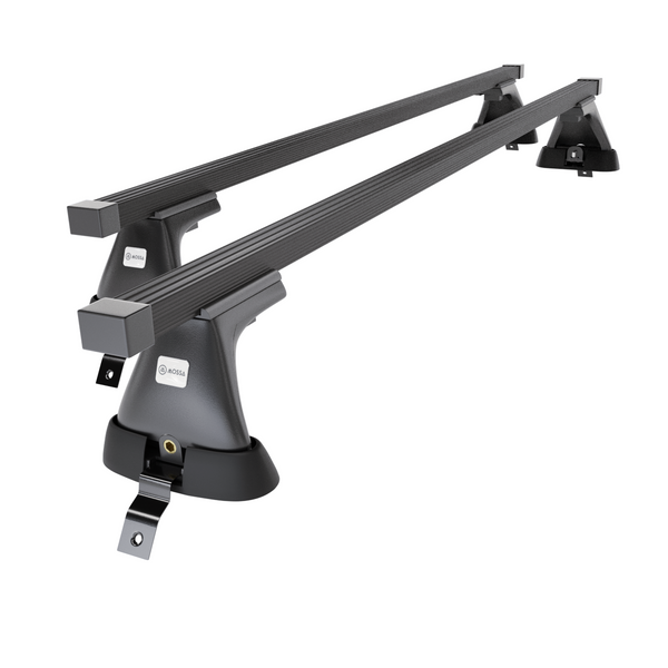 Stahl-Dachträger für Renault Sandero (2008-2013) - schwarz Dachträger Dachgepäckträger - ohne Montagelemente