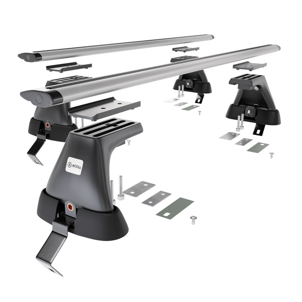 Aluminium-Dachträger für Renault Scenic mk III (2009-2016) - silbern Dachträger Dachgepäckträger - ohne Montagelemente