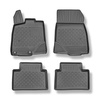 TPE Fußmatten Auto für Opel Grandland II (electric) SUV (10.2024-....) - schwarz Automatten Autoteppiche