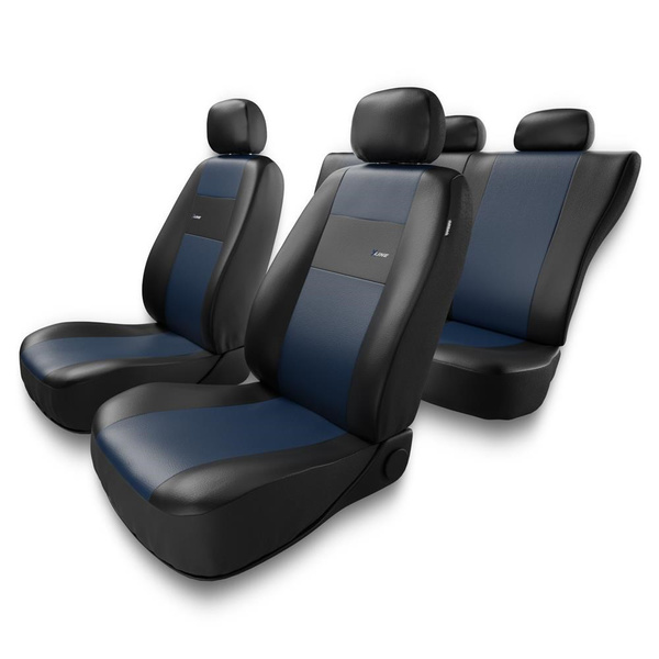 Universal Sitzbezüge Auto für BMW 4er (2013-....) – Autositzbezüge Schonbezüge für Autositze – XL-BL