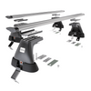 Aluminium-Dachträger für Dacia Sandero III (2021-....) - silbern Dachträger Dachgepäckträger - ohne Montagelemente