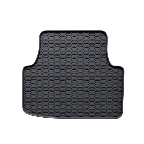 Gummifußmatten Auto für Volkswagen Tiguan II SUV (2016-2024) - Gummimatten Gummi Fußmatten - schwarz - 4 Stk.