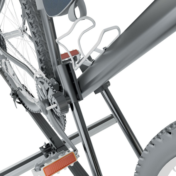 Dachfahrradträger, Dachfahrradhalter mit Stahlbalken - 4xM-04