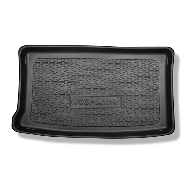 Kofferraumwanne für Hyundai i20 GB Active Hatchback (01.2016-07.2020) - Kofferraummatte rutschfest Schutzmatte - erhoehte Ladeflaeche (mit variablem Ladeboden)