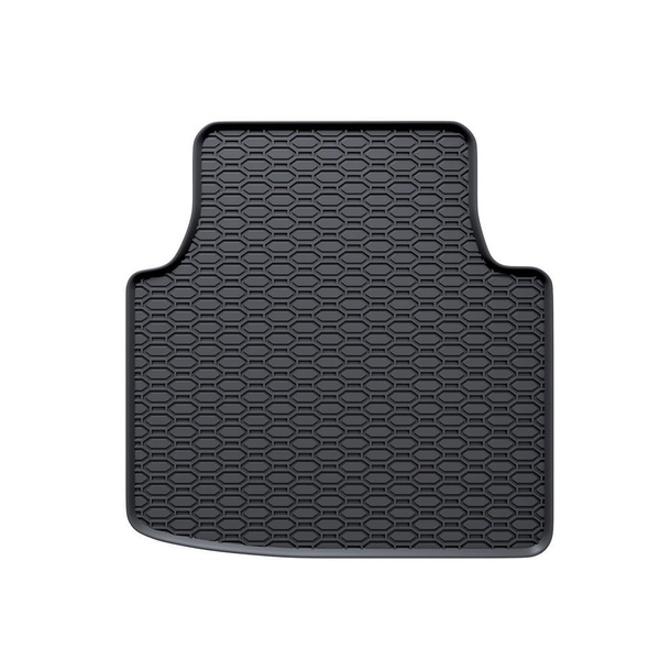 Gummifußmatten Auto für Skoda Elroq (2025-....) - Gummimatten Gummi Fußmatten - schwarze