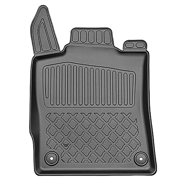 Set Kofferraumschale und angepasste Autoteppiche TPE für: Citroen C5 X SUV (05.2022-....) - auch für Modelle mit Befestigungsschienen;auch Plug-in-Hybrid