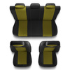 Universal Sitzbezüge Auto für Lancia Musa (2004-2012) - Autositzbezüge Schonbezüge für Autositze - S-Y