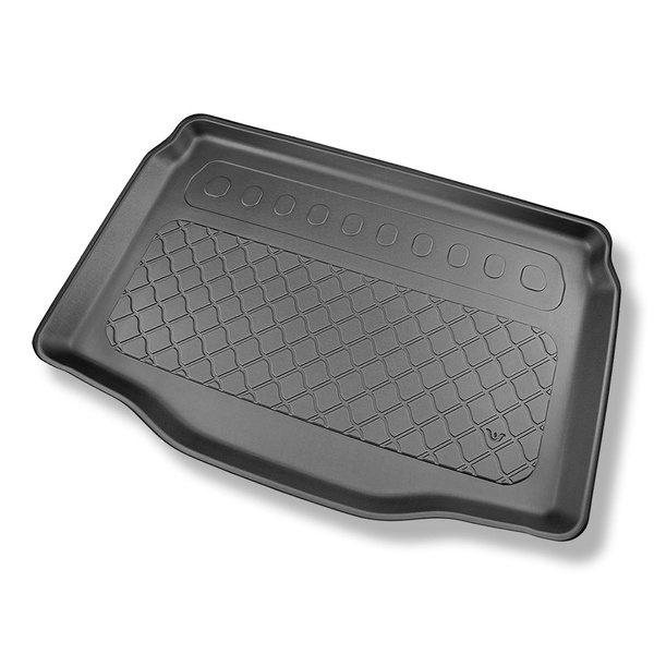 Kofferraumwanne für Fiat 600e Hatchback (09.2023-....) - Kofferraummatte rutschfest Schutzmatte - vertiefte Ladefläche; Modelle ohne Varioboden