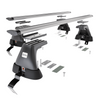 Aluminium-Dachträger für Fiat Grande Punto (2005-2010) - silbern Dachträger Dachgepäckträger - ohne Montagelemente