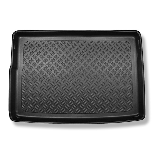 Kofferraumwanne für Opel Astra K Hatchback (11.2015-12.2021) - Kofferraummatte rutschfest Schutzmatte - obere Ladefläche; mit Not-Rad