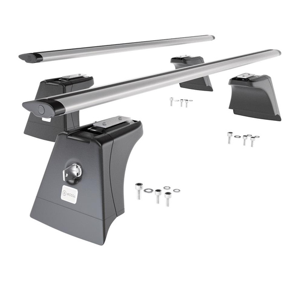 Aluminium-Dachträger für Suzuki Across (2021-....) - silbern Dachträger Dachgepäckträger - integrierte Relinge